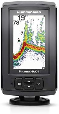 Humminbird PiranhaMAX 4 Fish Finder with Transducer, Dual Beam Sonar, Portable Carrying Case - Image 3