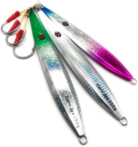Saltwater Jigs Speed Jigging Pitching Lures Vertical Jigging Artificial Lures by CaptJayFishing