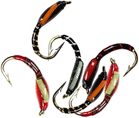 Fly Fishing Flies Kit Trout Steelhead Salmon Bass Flies Assortment 32Pcs-148pcs Include Dry Wet Flies Nymphs Streamers Maggot, Fly Lure Set - Image 7