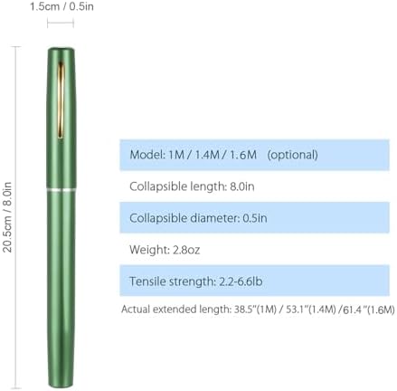 Lixada Fishing Rod Reel Combo Mini Pen Fishing Pole Kit Telescopic Fishing Rod Spinning Reel Combo Kit - Image 6