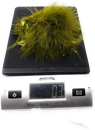 Creative Angler Strung Marabou Bird Feathers for Tying Fly Fishing Flies - Fly Tying Accessories - Perfect Choice for Tail & Wings and Easy to Tie On The Lure - Image 2