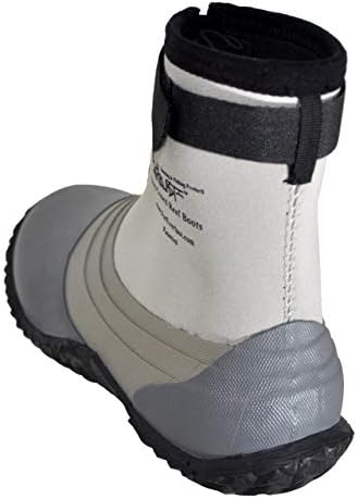 Ray-Guard Reef Wading & Fishing Boots-Hard Soled Vulcanized Rubber Bottom- Lightweight & Waterproof-Unisex-Adults - Image 3