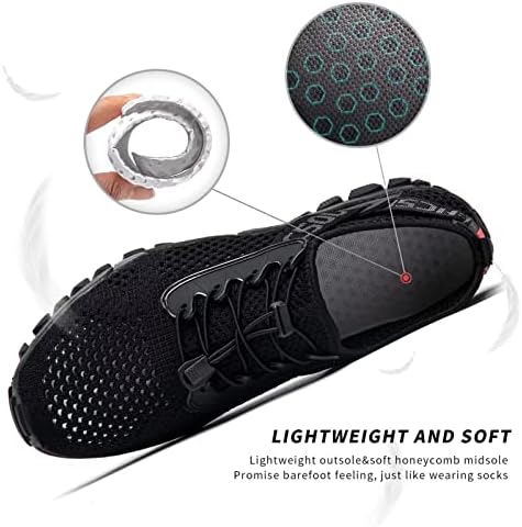 SOBASO Water Shoes Women Men Quick Drying Swim Beach Aqua Shoes for Water Sport Diving Hiking Sailing Travel - Image 3