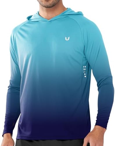 NORTHYARD Men's Sun Hoodie Long Sleeve Fishing Shirts UPF 50+ Rash Guard by NORTHYARD