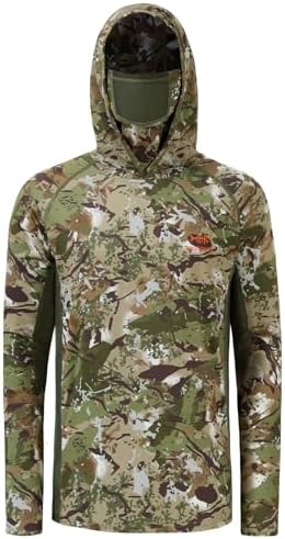 BASSDASH Men's UPF 50+ Camo Long Sleeve Hunting Fishing Hoodie Shirt - Image 6