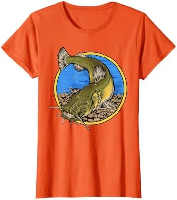 Flathead Catfish Fishing T-Shirt by Hunting+%26+Fishing+Merch