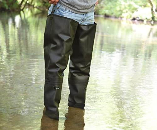 FROGG TOGGS Rana II Waterproof PVC Fishing Felt Bootfoot Hip Wader - Image 3