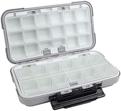 Fishing Tackle Box, Floating Storage Box, Double-Sided Lure Box with Adjustable Dividers Organizer Making Kit Container - Image 6