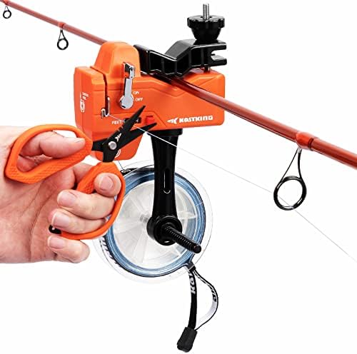 KastKing Kalibrate Fishing Line Spooler, Line Counter & 5" Braid Scissors by KastKing
