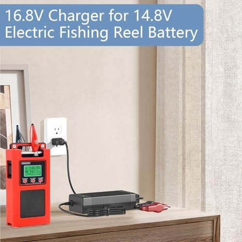 16.8V Charger for Electric Fishing Reel Replacement for 14.8V Electric Fishing Reel Lithium Battery Charger - Image 3