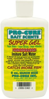 Pro-Cure Inshore Salt Water Super Gel, 8 Ounce by Pro-Cure