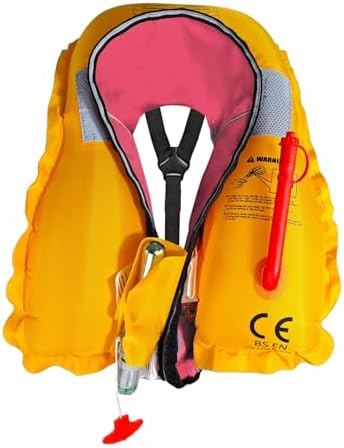 Automatic Inflatable Life Jacket, Preserver PFD for Kids,Life Vest for Kid,Supports Weight up to 160 pounds(YSH725) - Image 3