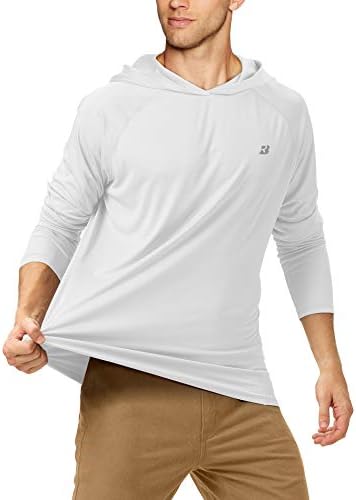 Roadbox Mens Fishing Sun Hoodie, Long Sleeve UPF 50+ UV Protection Shirts - Image 2