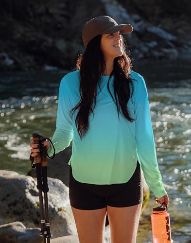 G Gradual Women's Sun Shirts UPF 50+ Long Sleeve Workout Hiking Tops - Image 2