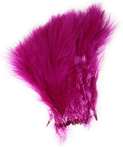 Creative Angler Strung Marabou Bird Feathers for Tying Fly Fishing Flies - Fly Tying Accessories - Perfect Choice for Tail & Wings and Easy to Tie On The Lure by CreativeAngler