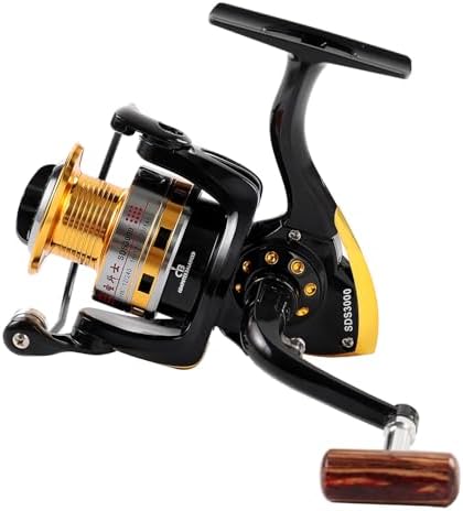 Diwa Spinning Fishing Reels for Saltwater Freshwater 1000 2000 3000 4000 5000 6000 Series Fishing Spool Left/Right Interchangeable Trout Carp Spinning Reel Light and Smooth by Diwa