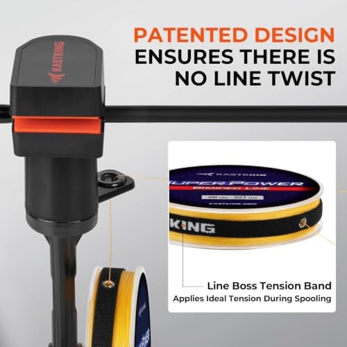 KastKing Kalibrate Fishing Line Spooler, Line Counter & 5" Braid Scissors - Image 4