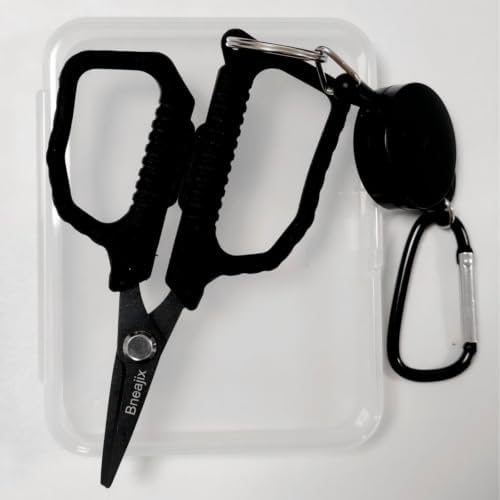 4.5" Fishing Scissors, PTFE-Coated Stainless Steel Line Cutter - Image 7