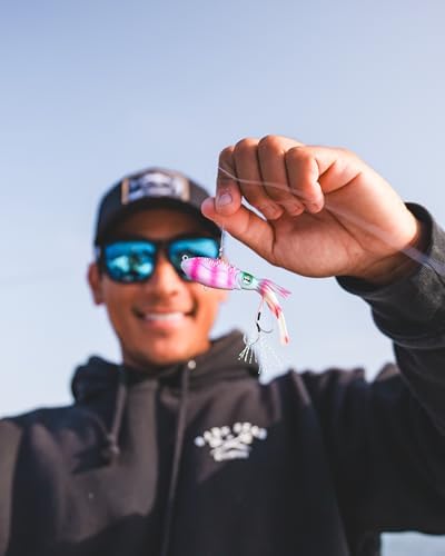 Nomad Design Original Squidtrex Patented Vibrating Fishing Lure - TPE Soft Plastic Lure Bait for Saltwater with Strong BKK Assist Hooks, Fishing Bait that Catches Many Species - Image 5