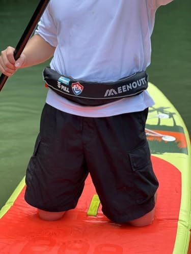 Manual Inflatable Belt Pack,inflatable PFD Waist Belt,pfd for Paddle Boarding for SUP Paddleboarding Fishing Boating Kayaking（fit 80-330 lbs） - Image 4
