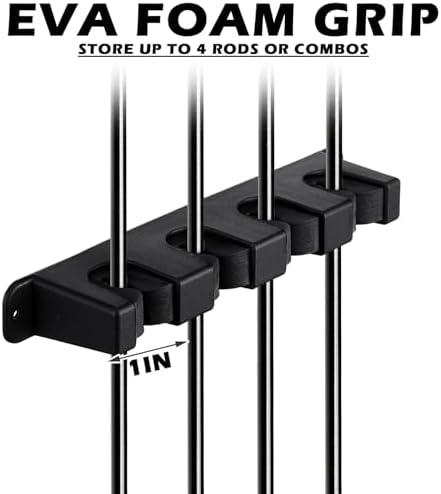 Sratte 4 Pcs Rod Holders Fishing Boat Pole Holder - Image 3