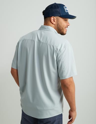 HUK Men's Tide Point Kc Scott Original Artwork Short Sleeve Shirt, Fishing Button Down - Image 2