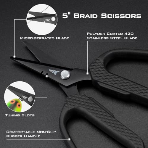 KastKing Kalibrate Fishing Line Spooler, Line Counter & 5" Braid Scissors - Image 4