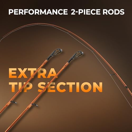 KastKing Lethal Blaze Twin‑Tip Spinning & Casting Fishing Rods - Image 3