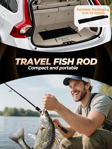 Jenseits Fishing Rods, Fishing Pole & Reel Combos for Freshwater Fishing - Image 7