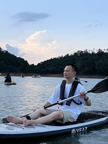 Adult Automatic Inflatable PFD Jacket, Adjustable and Lightweight Water Sports Vest for Kayak SUP Paddleboarding Boating Sailing Fishing (Buoyancy is Greater Than 150 N) - Image 5