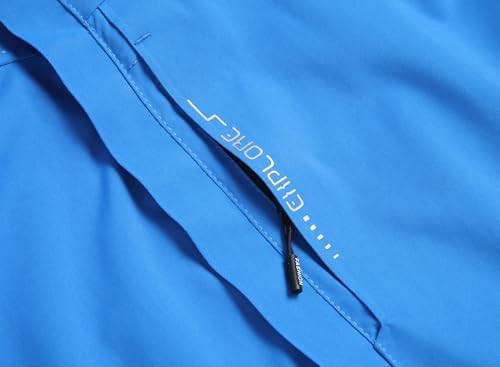Men's Lightweight Waterproof Rain Jacket,Shell Hooded Outdoor Raincoat Hiking Windbreake jacket - Image 4