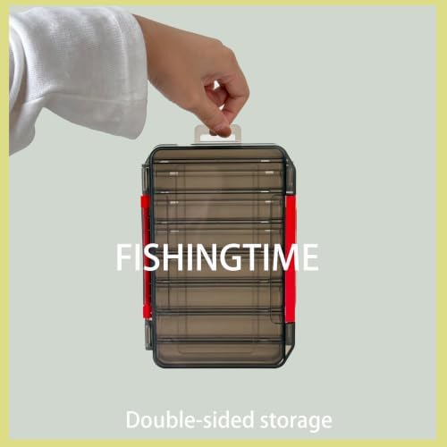 Small Double Sided Fishing Tackle Box Organizer - Image 4