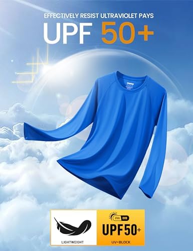 MAGCOMSEN Men's Long Sleeve Shirts UPF 50+ UV Sun Protection Athletic Shirts for Hiking Running Workout Rash Guard - Image 3