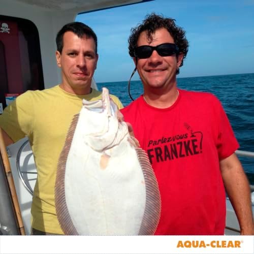 Aqua-Clear Hi-Lo Pearl Accent Hair Teaser Rig, Flounder, Fluke, Sea Trout, Croaker, 3/0 XL Hook, AFW Swivel, 40 lb (18.1 kg) Mono Leader, T-Standoff, White Hair, Pearl Accent - Image 7