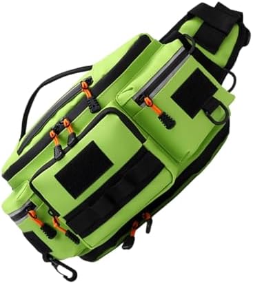 Water Resistant Fishing Tackle Storage Bag Crossbody by Unknown