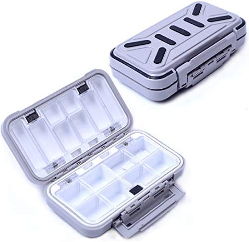 Fishing Lure Boxes, Waterproof Portable Tackle Box Organizer With Storing Tackle Set Plastic Storage - Mini Utility Lures Fishing Box, Small Organizer Box by LESOVI