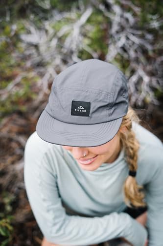 Tillak Wallowa Camp Hat, Lightweight Nylon 5 Panel Cap with Snap Closure - Image 5