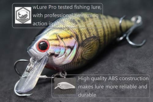 Minnow Crankbait for Bass Fishing Bass Lure Jerkbait Fishing Lures and Tackle Box - Image 5