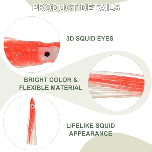 Fishing Squid Skirts Lures - Image 3