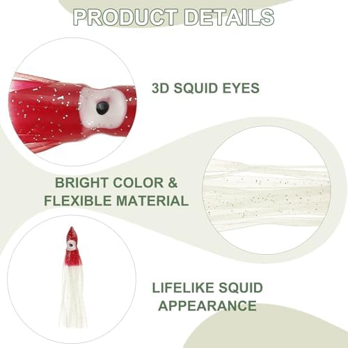 Fishing Squid Skirts Lures - Image 3