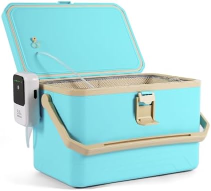 Ghosthorn 11/15QT Cooler Live Bait Bucket with 4000mAh Rechargeable Aerator by Ghosthorn