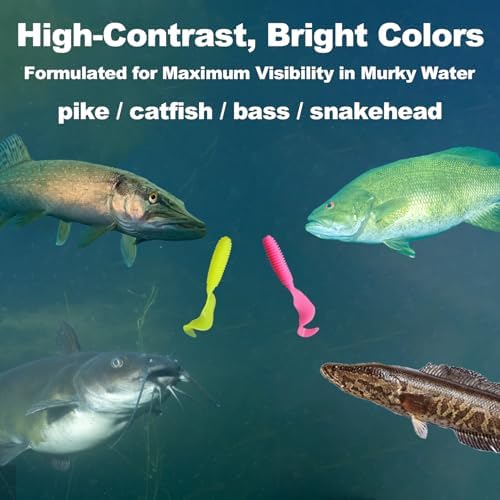 Eupheng Plastisol Colorant Set for Making Soft Plastic Fishing Lures, 6 Colors - Image 6