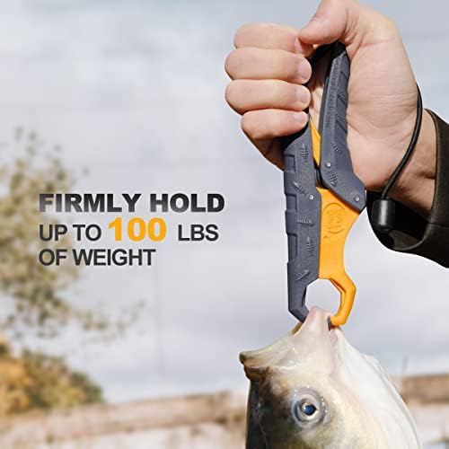 SNAIL TRAIL 7.5''/9'' Floating Fish Gripper with Lanyard - Image 3