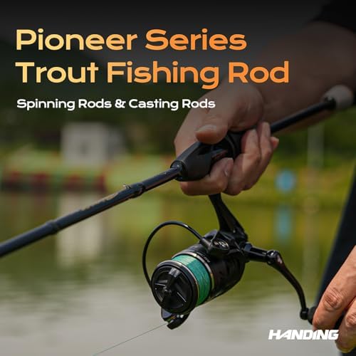 HANDING Pioneer Ultralight Spinning Rod & Casting Rod 2-Piece BFS Rod - Image 2