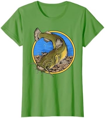 Flathead Catfish Fishing T-Shirt by Hunting+%26+Fishing+Merch