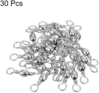PATIKIL Fishing Barrel Swivels Carbon Steel Terminal Tackle - Image 3