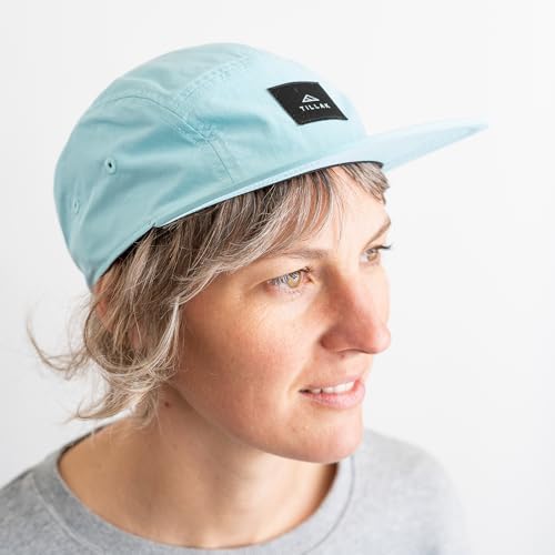 Tillak Wallowa Camp Hat, Lightweight Nylon 5 Panel Cap with Snap Closure - Image 2