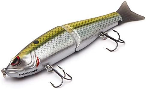Bassdash SwimShad Glide Baits Jointed Swimbait Bass Pike Salmon Trout Muskie Fishing Lure - Image 6