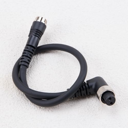 ZORZA 1Pcs Electric Fishing Reel Power Cord with 2-Hole Elbow Design Spinning Reel Power Line for Enhanced Fishing Experience Shipping Direction 6 o'clock(0.45m) - Image 6