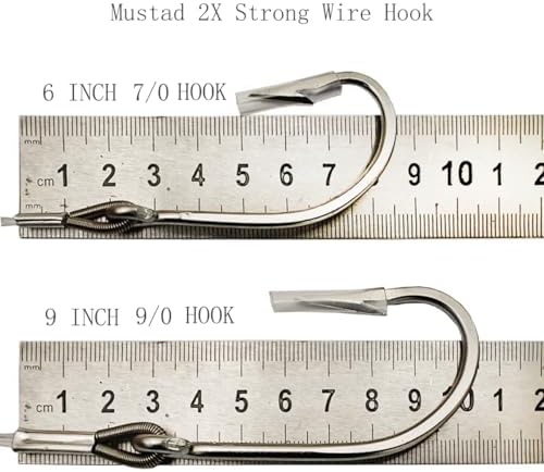 Set 6 Pcs Saltwater Trolling Lure 6.5/7/9 inch Marlin Deep Sea Fishing Bait - Image 6